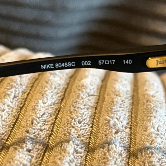 NIKE 8045SC 002 Black EYEGLASSES Just The FRAME - Picture 8 of 10